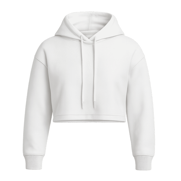 Crop Top Hoodie - Image 2