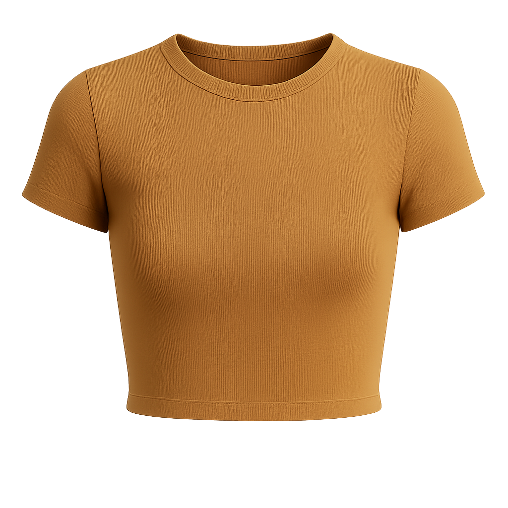 Short Sleeve Crop Top - Image 3