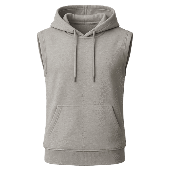Sleeveless Hoodie - Image 3