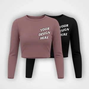 Long Sleeve Crop Top Activewear
